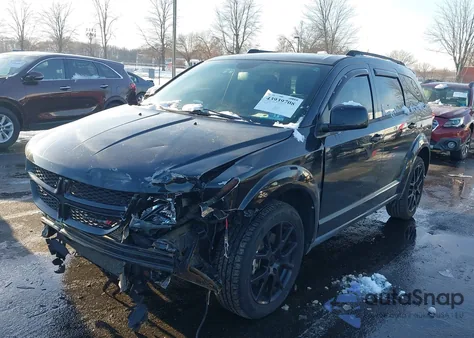 2014 Dodge Journey Sxt z USA, uszkodzony, nr VIN 3C4PDCBB3ET117293